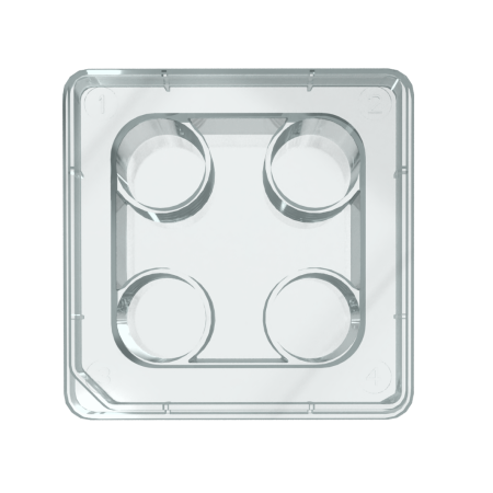 Oosafe® 4 Well Dish OOPW-FW03